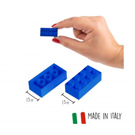 Blox 100 blaue 8er Steine in Dose