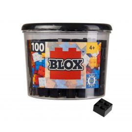 Blox 100 schwarze 4er Steine in Dose