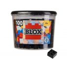 Blox 100 schwarze 4er Steine in Dose