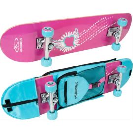 HUDORA Skateboard Skate Wonders ABEC 3 mit Rucksack