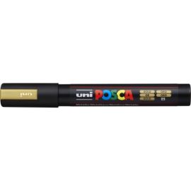 Marker uni POSCA PC-5M gold
