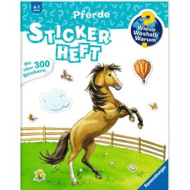 Wieso? Weshalb? Warum? Stickerheft: Pferde