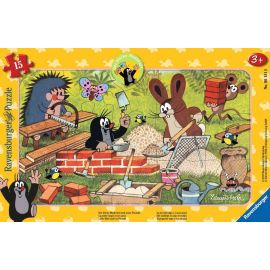 Ravensburger 6151 Puzzle Der kleine Maulwurf und seine Freunde 15 Teile
