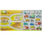 ministeps: Wer fährt wohin? Mein großes Spielbuch mit 22 Magneten: Magnetbuch ab 2 Jahren, Kinderbuch, Pappbilderbuch