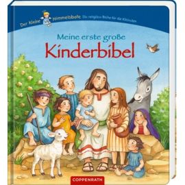 Der kleine Himmelsbote - Meine erste große Kinderbibel, Pappbilderbuch, 25 Geschichten, 46 Seiten, ab 3 Jahren
