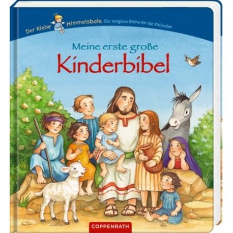Der kleine Himmelsbote - Meine erste große Kinderbibel, Pappbilderbuch, 25 Geschichten, 46 Seiten, ab 3 Jahren
