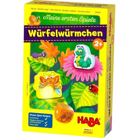 HABA Meine ersten Spiele  Würfelwürmchen