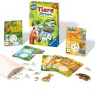 Ravensburger 25034 - Tiere füttern - Spielen und Lernen, Lernspiel für Kinder ab 3-6 Jahren, Spielend Neues Lernen für