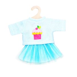 Heless - Rock mit Pullover, Gr.35-45cm