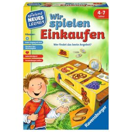 Ravensburger 24985 - Wir spielen Einkaufen - Spielen und Lernen für Kinder, Lernspiel für Kinder ab 4-7 Jahren, Spiele