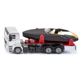 SIKU 2715 MAN LKW mit Motorboot