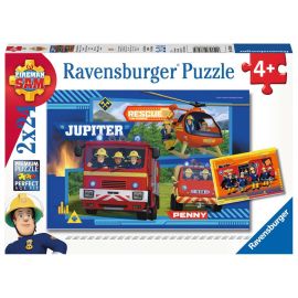 Ravensburger 7826 Puzzle Wasser marsch mit Sam 2 X 24 Teile