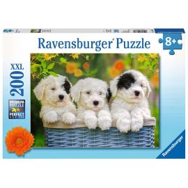Ravensburger 12765 Puzzle Kuschelige Welpen 200 Teile XXL