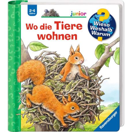 Wieso? Weshalb? Warum? junior, Band 46: Wo die Tiere wohnen