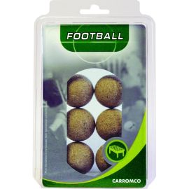 carromco Kickerbälle, 6 x Kork im Blister