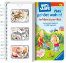 ministeps: Was gehört wohin? Auf dem Bauernhof, Magnetbuch ab 2 Jahren, Kinderbuch