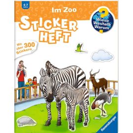 Wieso? Weshalb? Warum? Stickerheft: Im Zoo