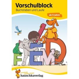 Vorschulblock - Buchstaben und Laute ab 5 Jahre