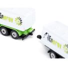 SIKU 1690 LKW mit Tankwagenaufbau und Anhänger
