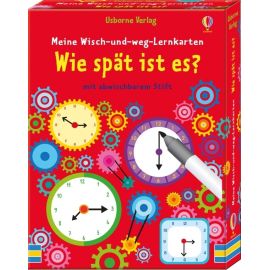 Meine Wisch-und-weg-Lernkarten: Wie spät ist es?