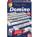 Schmidt Spiele Classic Line, Domino, mit extra großen Spielfiguren