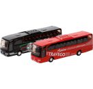 12097Reisebus MB Travego aus Spritzguss, 1:60, L  18 cm sortiert (1 Stück)