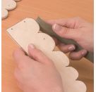 PEBARO Qualitäts-Laubsägeschrank, 24 Teile