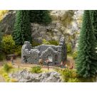 H0 Kapellenruine 10,5 cm x 6,7 cm, 6,7 cm hoch