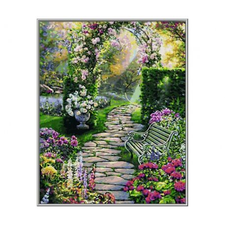 Malen nach Zahlen - Mein schöner Garten