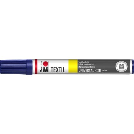 Marabu Dunkelblau Textil Painter 2-4