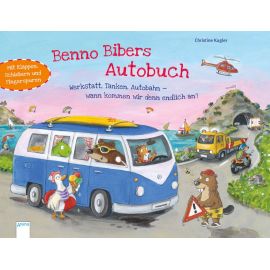 Kugler, Christine: Benno Biber – Benno Bibers Autobuch – Werkstatt, Tanken, Autobahn, wann kommen wir denn endlich an?