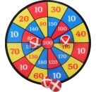 Outdoor active Dartscheibe Klett mit 4 Bällen,   35 cm