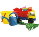 Kipp-LKW mit Eimergarnitur, 8-teilig