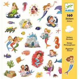 Stickerbögen: Meerjungfrauen