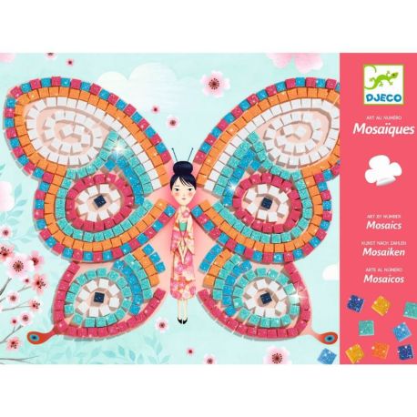 Mosaike: Glitzer Schmetterlinge