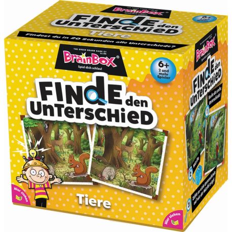 BrainBox - Finde den Unterschied Tiere
