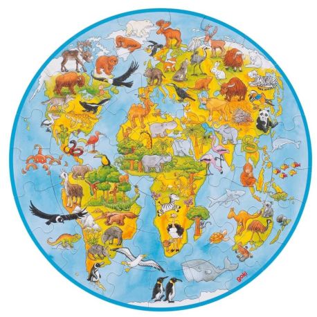 XXL Puzzle Welt