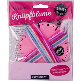Meine Knüpfblume 100% selbst gemacht