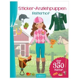 Sticker-Anziehpuppen Reiterhof