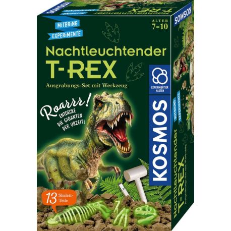 Nachtleuchtender T-Rex