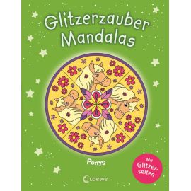 Loewe Glitzerzauber-Mandalas - Ponys