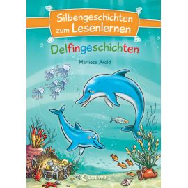 Silbengeschichten zum Lesenlernen - Delfingeschichten, sortiert