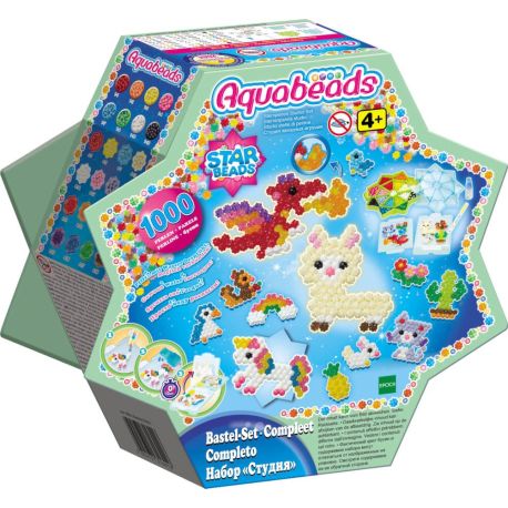 Aquabeads 31601 Sternperlen Starter Set 1000 Aquabeads
