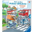 Ravensburger 43873 Mein großes Puzzle-Spielbuch: Fahrzeuge im Einsatz Pappbilderbuch über 10 Euro