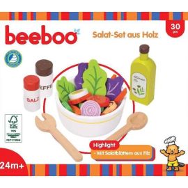Spielmaus Küche Salat-Set aus Holz, 30 Teile