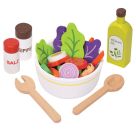 Spielmaus Küche Salat-Set aus Holz, 30 Teile