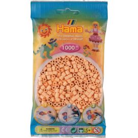 Hama® Bügelperlen Beutel mit Perlen Helle Hautfarbe 1000 Stück.