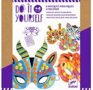 Do it yourself: Mosaik-Masken Dschungeltiere