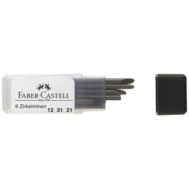 Faber-Castell Zirkelminendose 6er