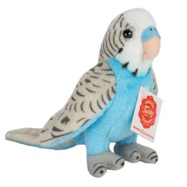Teddy Hermann Wellensittich, blau, 13 cm
